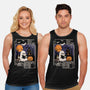 Spooky Book Club-Unisex-Basic-Tank-fanfabio