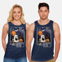 Spooky Book Club-Unisex-Basic-Tank-fanfabio