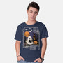 Spooky Book Club-Mens-Basic-Tee-fanfabio