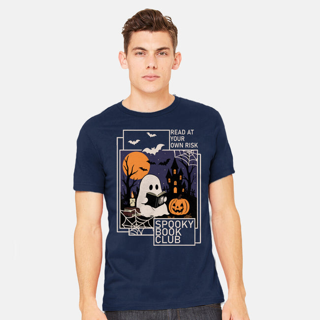 Spooky Book Club-Mens-Heavyweight-Tee-fanfabio