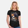 Spooky Book Club-Womens-Fitted-Tee-fanfabio