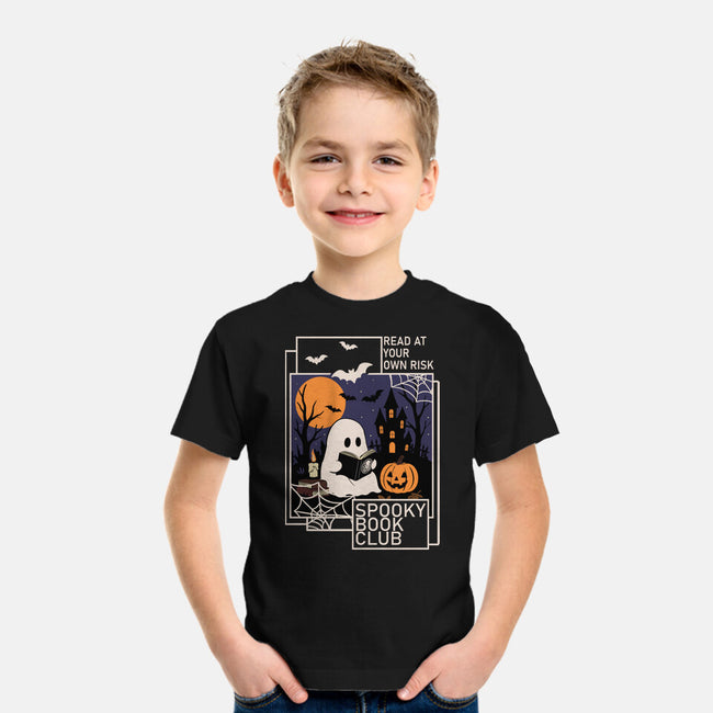 Spooky Book Club-Youth-Basic-Tee-fanfabio