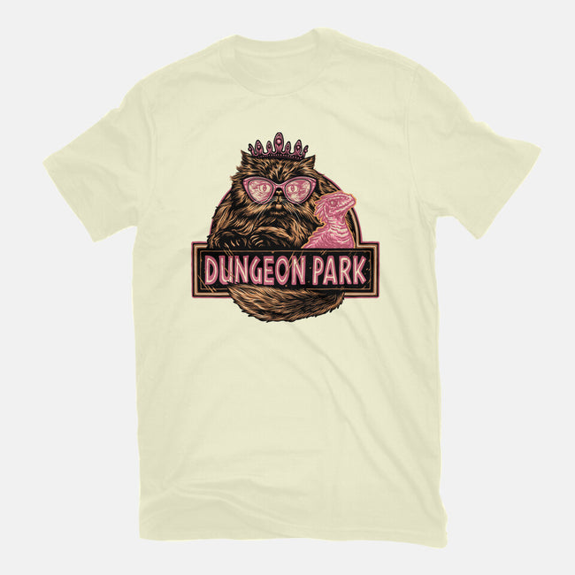 Welcome to the dungeon park-Mens-Basic-Tee-glitchygorilla