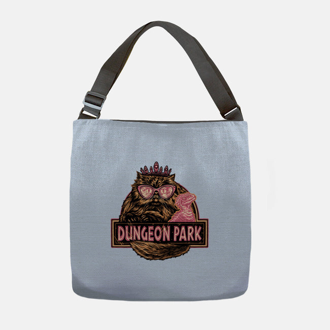 Welcome to the dungeon park-None-Adjustable Tote-Bag-glitchygorilla