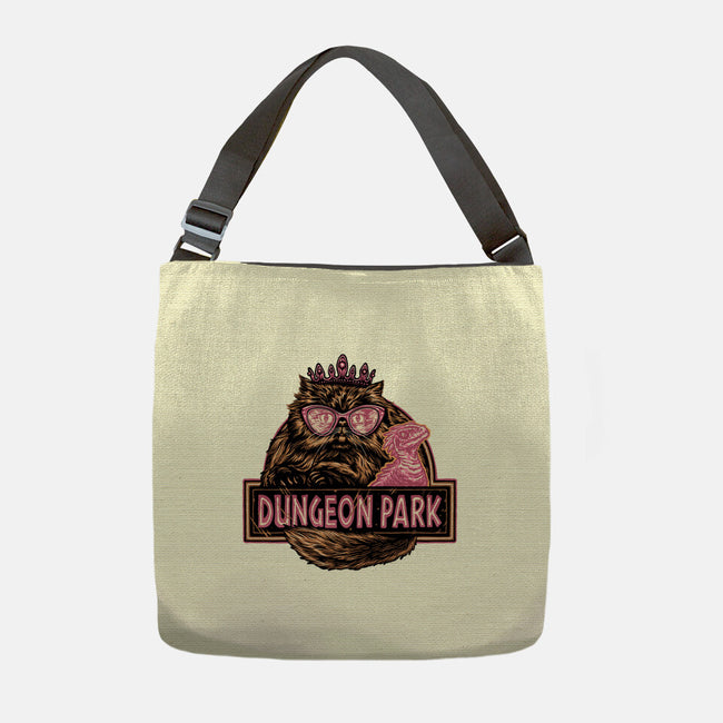 Welcome to the dungeon park-None-Adjustable Tote-Bag-glitchygorilla