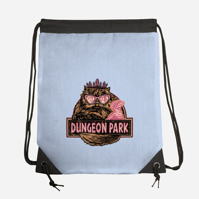Welcome to the dungeon park-None-Drawstring-Bag-glitchygorilla