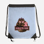 Welcome to the dungeon park-None-Drawstring-Bag-glitchygorilla