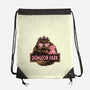 Welcome to the dungeon park-None-Drawstring-Bag-glitchygorilla