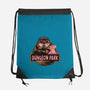 Welcome to the dungeon park-None-Drawstring-Bag-glitchygorilla