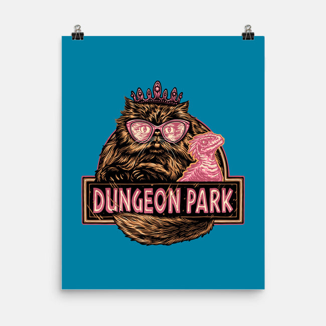 Welcome to the dungeon park-None-Matte-Poster-glitchygorilla