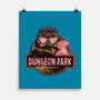 Welcome to the dungeon park-None-Matte-Poster-glitchygorilla