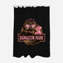 Welcome to the dungeon park-None-Polyester-Shower Curtain-glitchygorilla