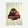 Welcome to the dungeon park-None-Polyester-Shower Curtain-glitchygorilla