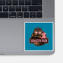 Welcome to the dungeon park-None-Glossy-Sticker-glitchygorilla