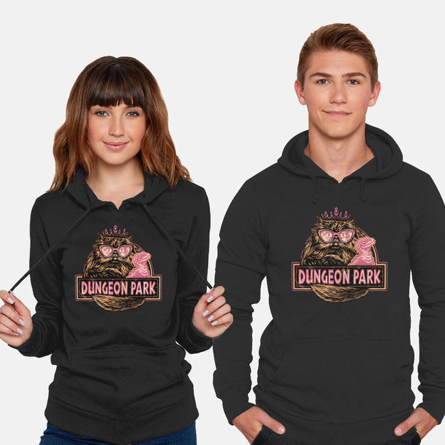 Welcome to the dungeon park-Unisex-Pullover-Sweatshirt-glitchygorilla