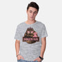 Welcome to the dungeon park-Mens-Basic-Tee-glitchygorilla