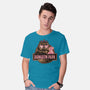 Welcome to the dungeon park-Mens-Basic-Tee-glitchygorilla