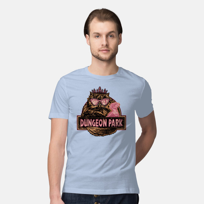 Welcome to the dungeon park-Mens-Premium-Tee-glitchygorilla