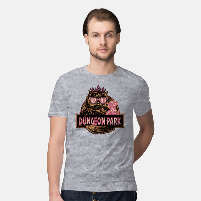 Welcome to the dungeon park-Mens-Premium-Tee-glitchygorilla