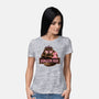 Welcome to the dungeon park-Womens-Basic-Tee-glitchygorilla