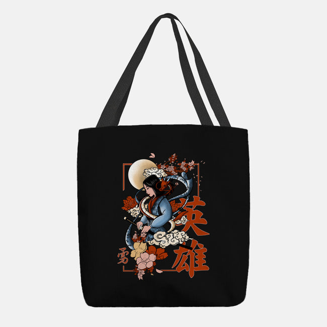 Warrior Heroine-None-Basic Tote-Bag-fanfabio