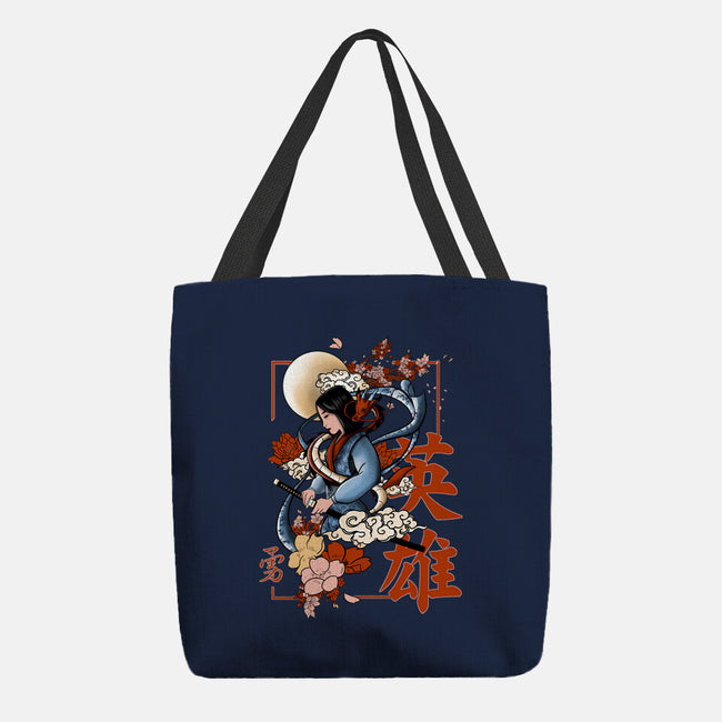 Warrior Heroine-None-Basic Tote-Bag-fanfabio