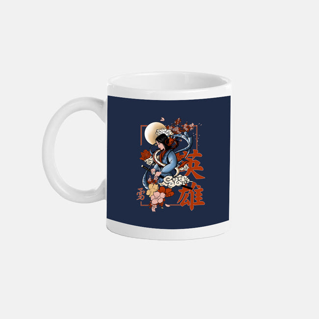 Warrior Heroine-None-Mug-Drinkware-fanfabio