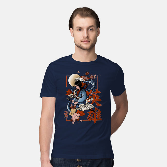 Warrior Heroine-Mens-Premium-Tee-fanfabio