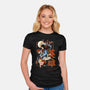 Warrior Heroine-Womens-Fitted-Tee-fanfabio