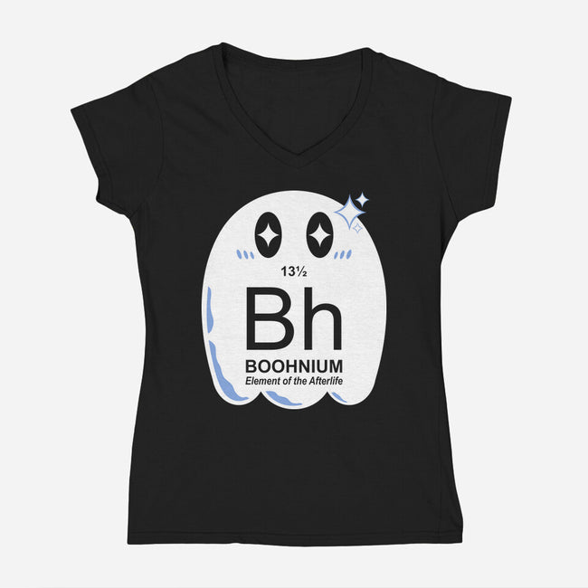 Ghost Element-Womens-V-Neck-Tee-krisren28