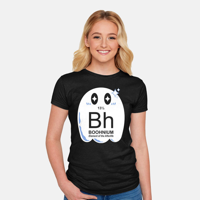 Ghost Element-Womens-Fitted-Tee-krisren28