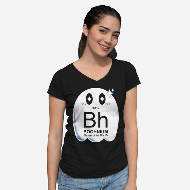 Ghost Element-Womens-V-Neck-Tee-krisren28