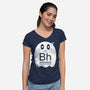 Ghost Element-Womens-V-Neck-Tee-krisren28