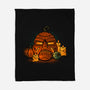 Happy Doomween-None-Fleece-Blanket-teesgeex