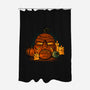 Happy Doomween-None-Polyester-Shower Curtain-teesgeex