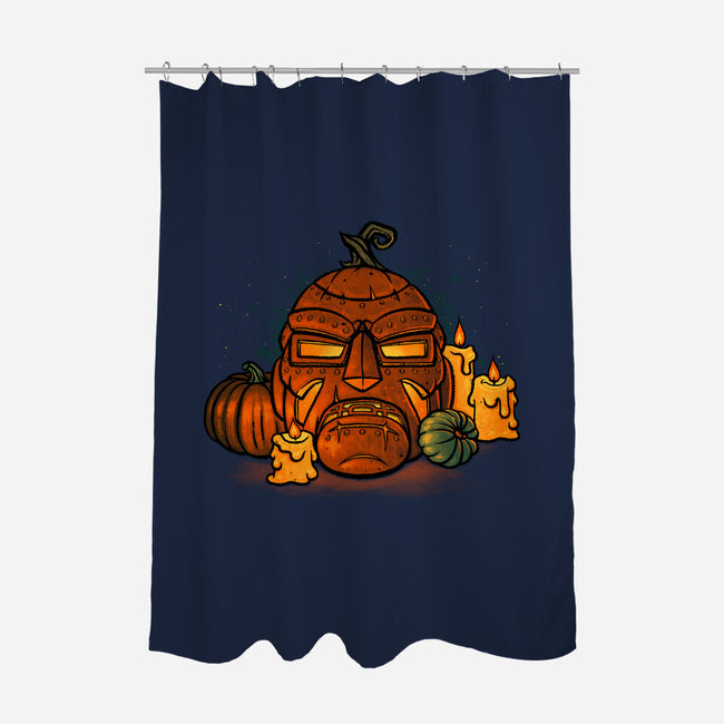 Happy Doomween-None-Polyester-Shower Curtain-teesgeex