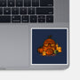 Happy Doomween-None-Glossy-Sticker-teesgeex