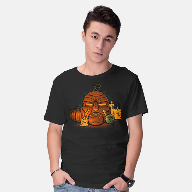 Happy Doomween-Mens-Basic-Tee-teesgeex