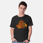 Happy Doomween-Mens-Basic-Tee-teesgeex