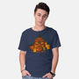 Happy Doomween-Mens-Basic-Tee-teesgeex