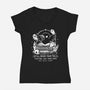 Still Read Fairytales-Womens-V-Neck-Tee-Vallina84