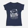 Still Read Fairytales-Womens-V-Neck-Tee-Vallina84