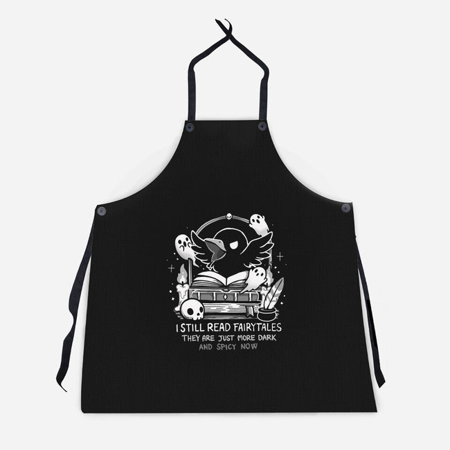 Still Read Fairytales-Unisex-Kitchen-Apron-Vallina84