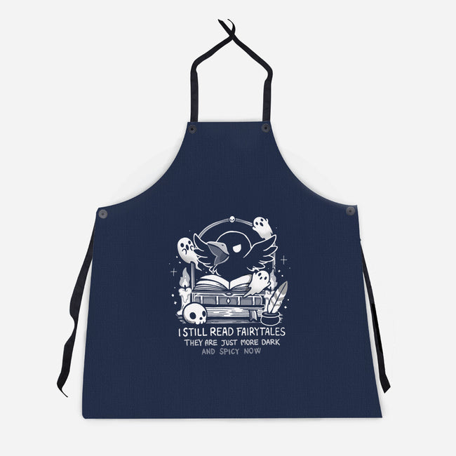 Still Read Fairytales-Unisex-Kitchen-Apron-Vallina84