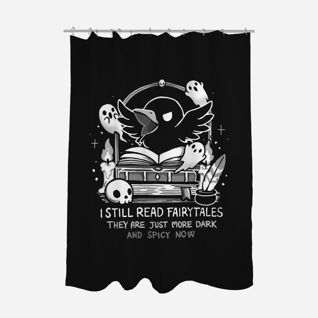 Still Read Fairytales-None-Polyester-Shower Curtain-Vallina84