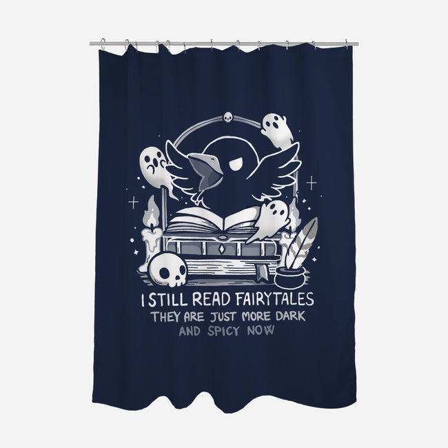 Still Read Fairytales-None-Polyester-Shower Curtain-Vallina84