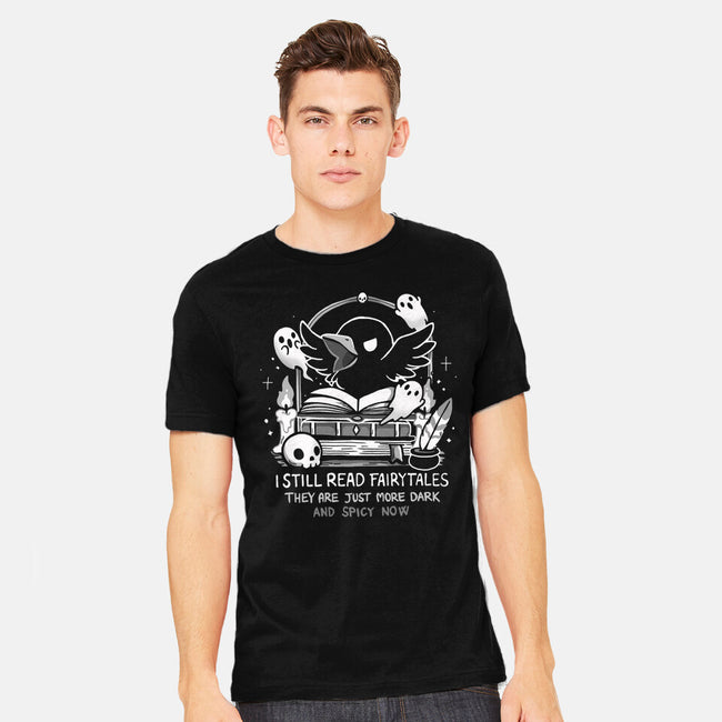 Still Read Fairytales-Mens-Heavyweight-Tee-Vallina84