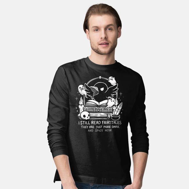 Still Read Fairytales-Mens-Long Sleeved-Tee-Vallina84