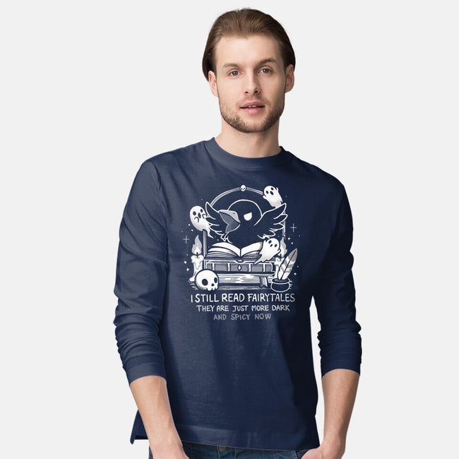 Still Read Fairytales-Mens-Long Sleeved-Tee-Vallina84