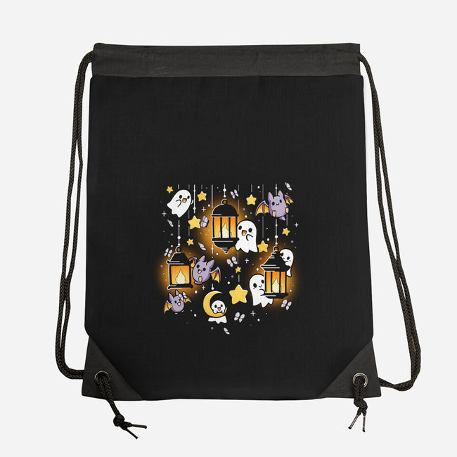 Lantern Ghosts-None-Drawstring-Bag-Vallina84